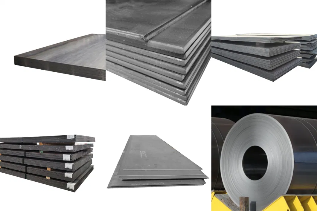 China High Quality S235 St37 Black Steel Sheet Carbon Plate Sheet 10mm 20mm ASTM A36 Q235 Q345 Ss400 St-52 Hot Rolled Carbon Steel Plate Sheets