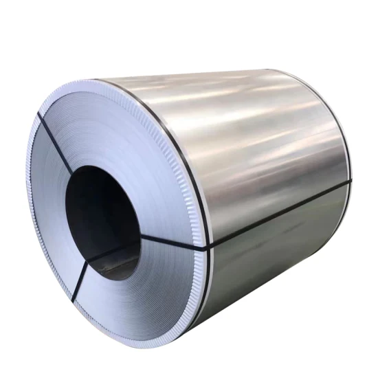 Gi Gl Tira de bobina de chapa de acero SPCC Secc CRC HRC G350 G450 G550 Laminado en frío por inmersión en caliente Dx51d Dx52D Dx53D Z275 Rollo de acero recubierto de zinc Bobina galvanizada para techos